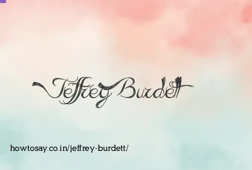 Jeffrey Burdett