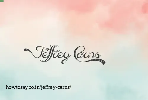 Jeffrey Carns