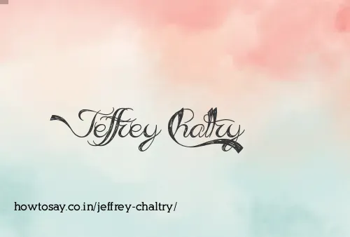Jeffrey Chaltry