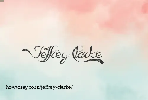 Jeffrey Clarke