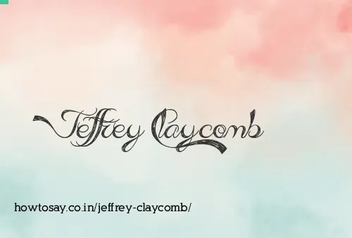 Jeffrey Claycomb
