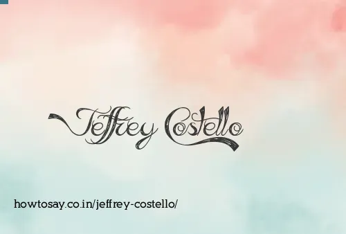 Jeffrey Costello