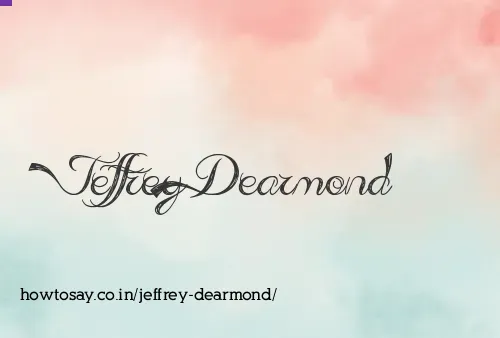 Jeffrey Dearmond