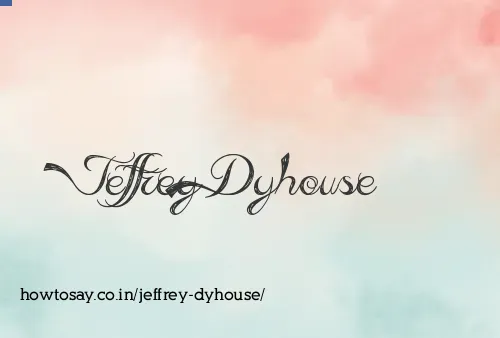 Jeffrey Dyhouse