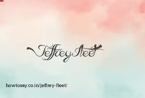 Jeffrey Fleet