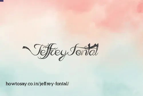 Jeffrey Fontal