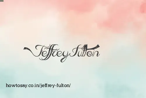 Jeffrey Fulton