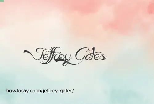 Jeffrey Gates