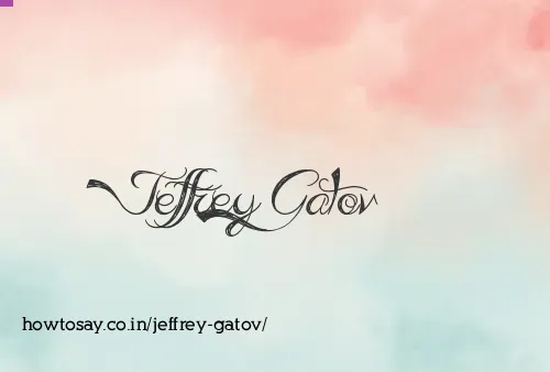 Jeffrey Gatov