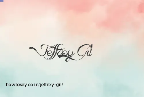 Jeffrey Gil