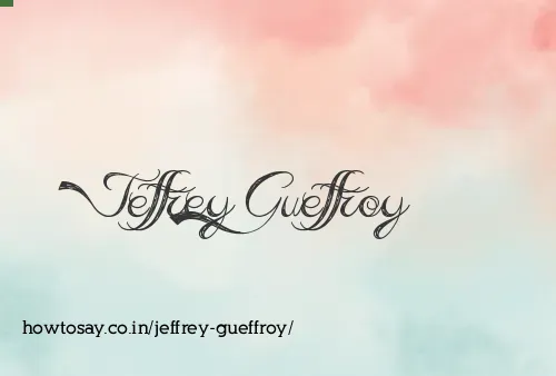 Jeffrey Gueffroy