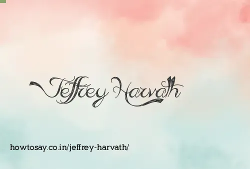 Jeffrey Harvath