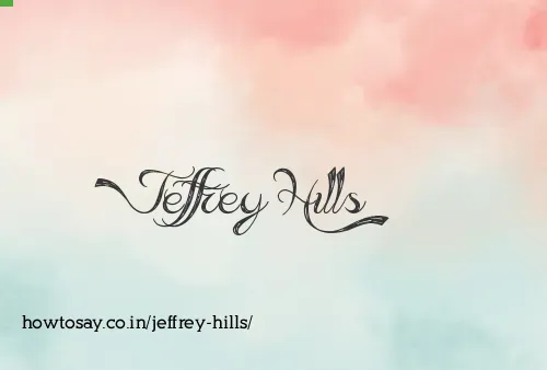 Jeffrey Hills