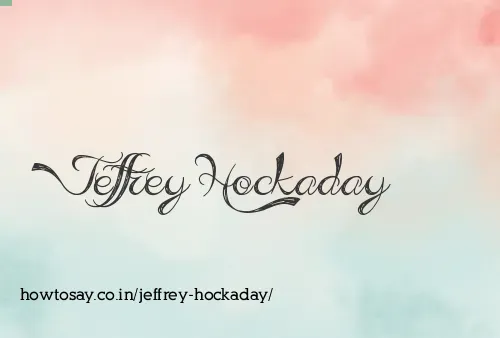 Jeffrey Hockaday