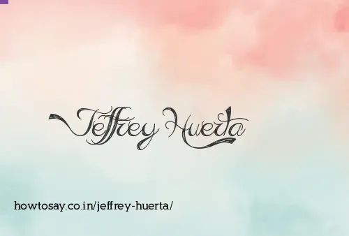 Jeffrey Huerta