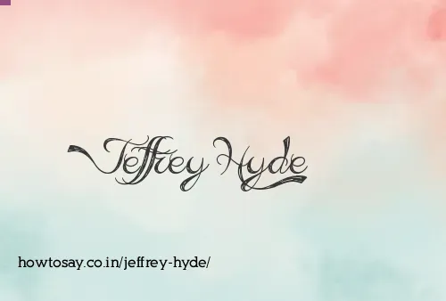 Jeffrey Hyde
