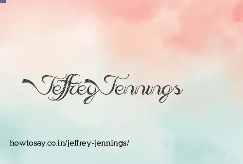 Jeffrey Jennings