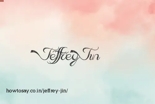 Jeffrey Jin