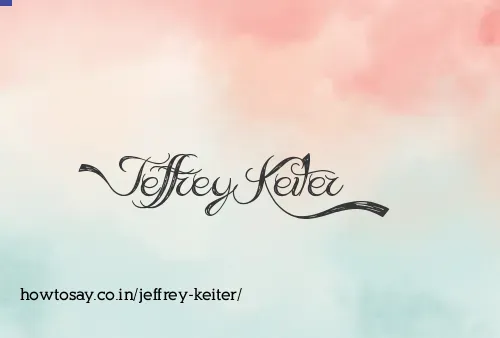 Jeffrey Keiter