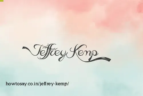 Jeffrey Kemp
