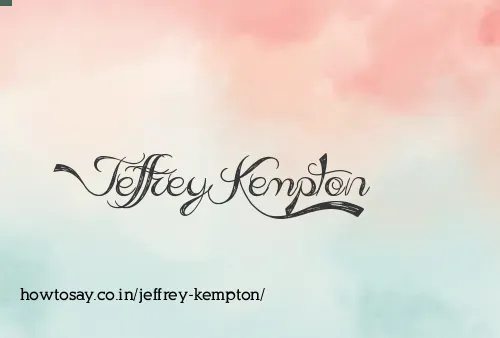 Jeffrey Kempton