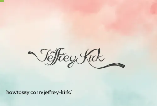 Jeffrey Kirk