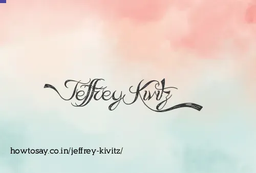 Jeffrey Kivitz