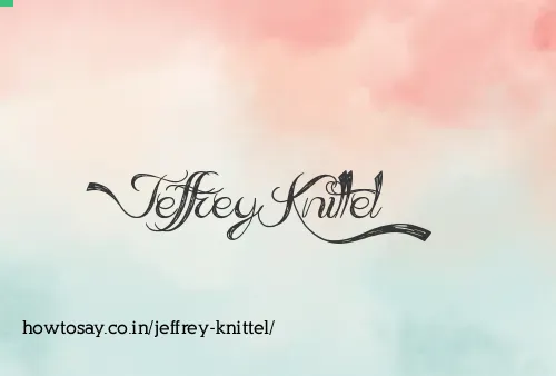 Jeffrey Knittel