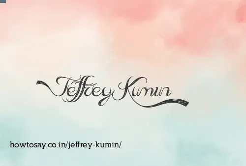 Jeffrey Kumin