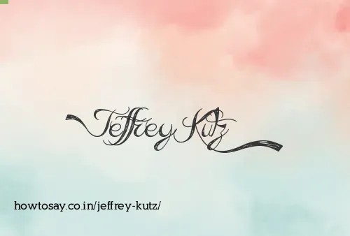 Jeffrey Kutz