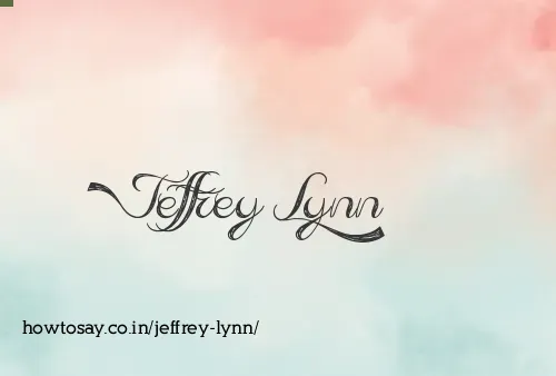 Jeffrey Lynn