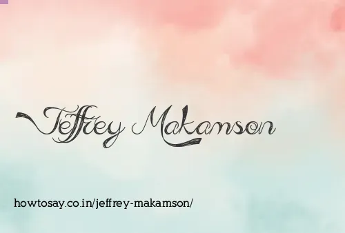 Jeffrey Makamson