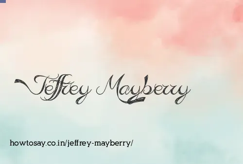 Jeffrey Mayberry