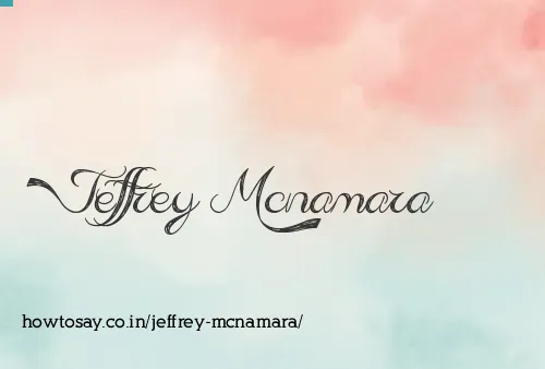 Jeffrey Mcnamara