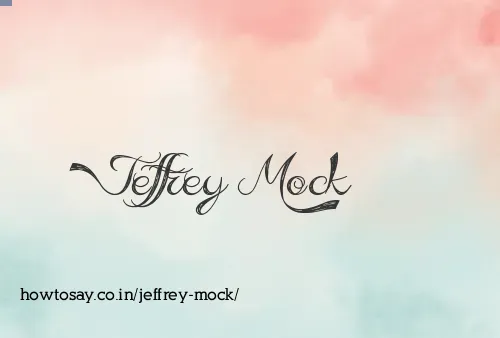 Jeffrey Mock