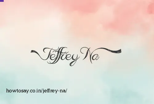 Jeffrey Na