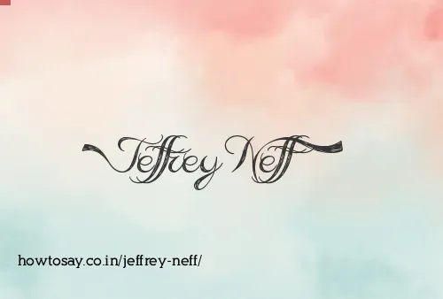 Jeffrey Neff
