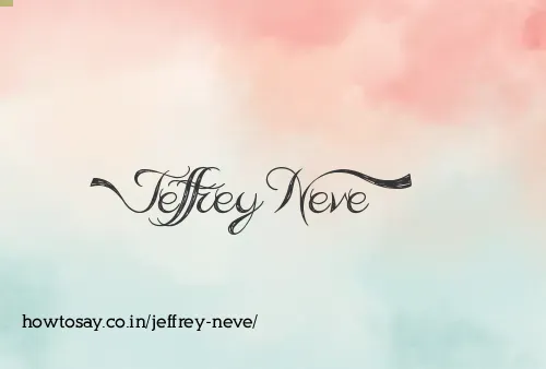 Jeffrey Neve