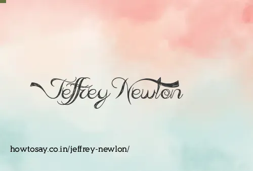 Jeffrey Newlon