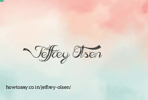 Jeffrey Olsen