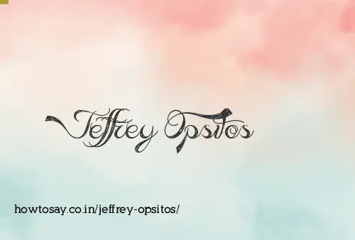 Jeffrey Opsitos