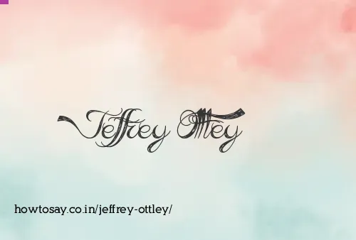 Jeffrey Ottley