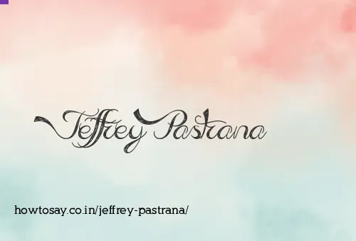 Jeffrey Pastrana