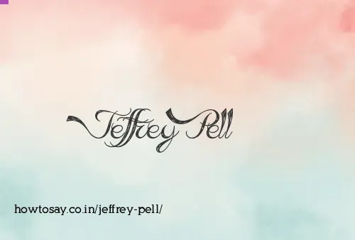 Jeffrey Pell