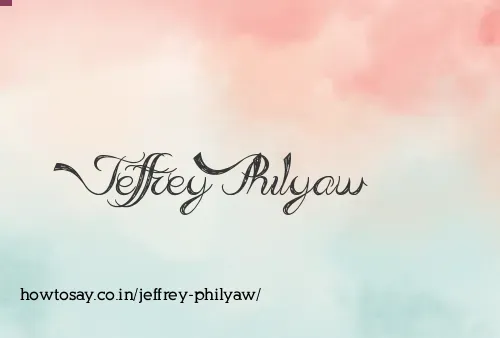Jeffrey Philyaw