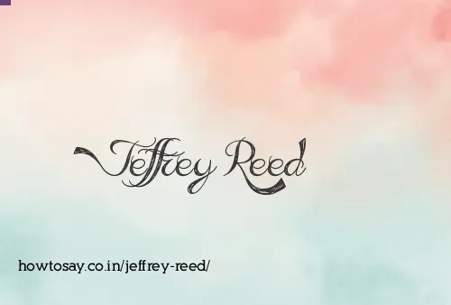 Jeffrey Reed
