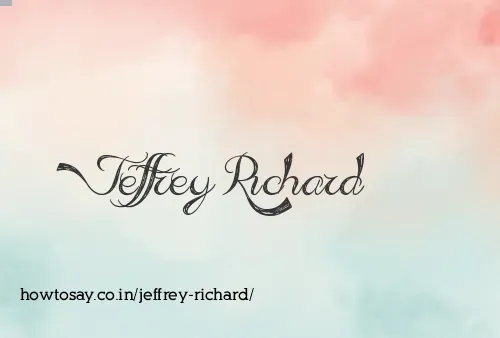Jeffrey Richard