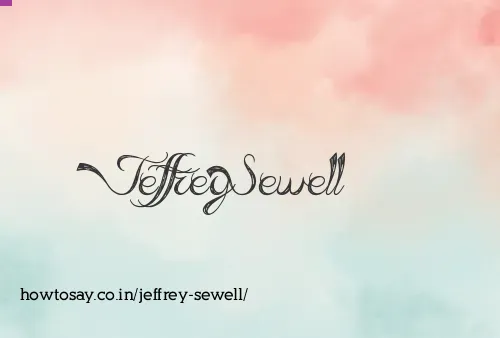 Jeffrey Sewell