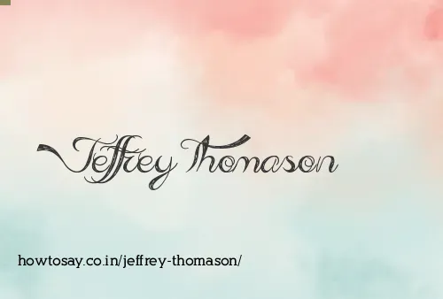 Jeffrey Thomason