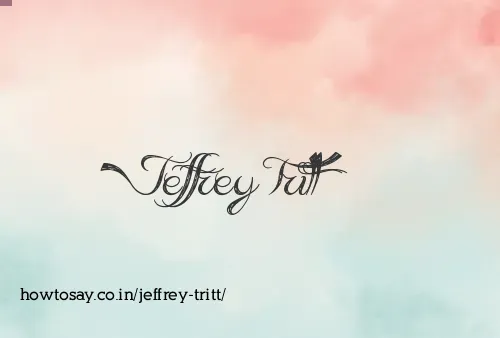 Jeffrey Tritt